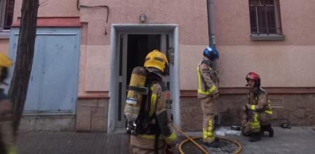 Imagen del bloque que ha sufrido el incendio, a consecuencia del que ha muerto una mujer
