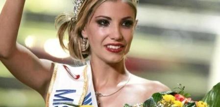 Alexandra Rosenfeld, coronada como Miss France en 2006 