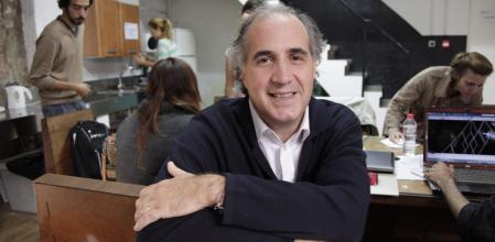 Manuel Gausà fotografiado en Barcelona en el 2012