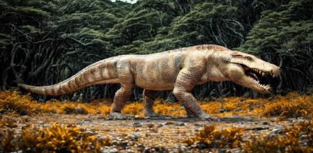 Recreación del Kostensuchus atrox.