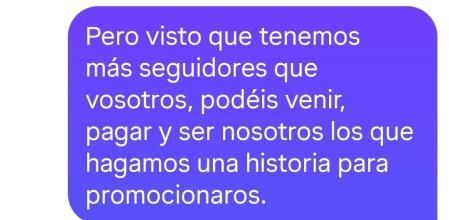 Respuesta del Restaurante Niza