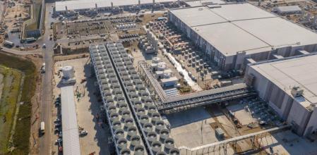 Vista aérea de la primera fase de Fairwater, en la que ya se han invertido 3.300 millones de dólares&nbsp;