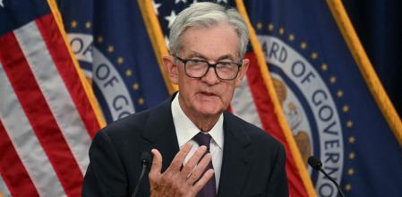Jerome Powell, presidente de la Fed, volvió a defender la política de recortes en el precio del dinero iniciada en la pasada reunión de septiembre