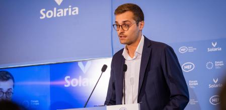 Agustí Arbós, alcalde de Olot, presente en la reunión con Jordi Turull, cocindió ayer con él en un desayuno informativo