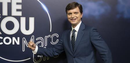 El presentador Marc Giró durante el rodaje de 'Late Xou'&nbsp;