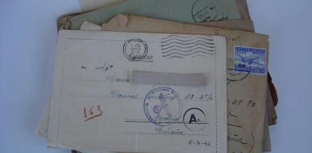 Cartas de combatientes de la División Azul.