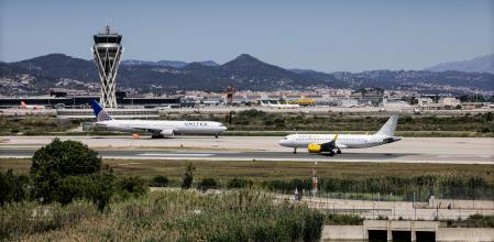 Aeropuerto de El Prat, en Barcelona&nbsp;
