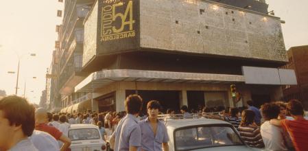 Foto de Studio 54 en los ochenta