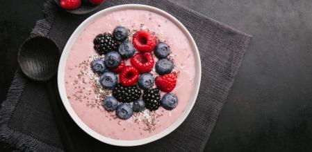 El ingrediente clave de la receta es tofu sedoso, que le da cremosidad y proteínas sin alterar su sabor