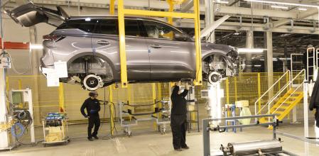 Fabricación del s700 en la planta de Ebro