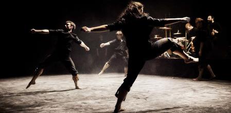 Una imagen del montaje ‘Gernika’, de la compañía Bilaka