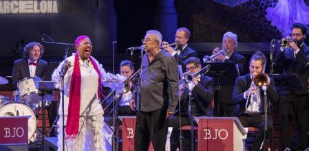 La Barcelona Jazz Orquestra y Tricia Boutté junto a Ricard Gili en la apertura del Festival de Jazz