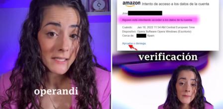 María Aperador, experta en ciberseguridad: “Si te llega un mensaje o un correo diciéndote que ha habido un problema con tu cuenta de Amazon, ten cuidado porque podría ser una estafa”