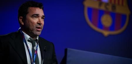 Deco durante su comparecencia en la assamblea