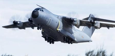 Imagen de recurso de un avión del Ejército del Aire. 