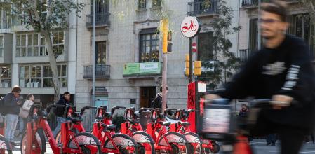 FOTO MARTI GELABERT 10/11/2023 BARCELONA PRESENTA NOVEDADES SOBRE EL BICING, CON MAS BICICLETAS NORMALES Y ELECTRICAS
