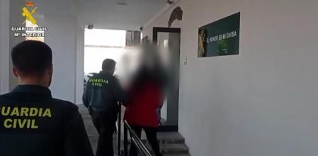 Momento en que los arrestados son llevados a las dependencias policiales&nbsp;