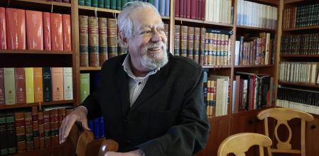 El ensayista mexicano Gonzalo Celorio, ganador del premio Cervantes, en una imagen de archivo