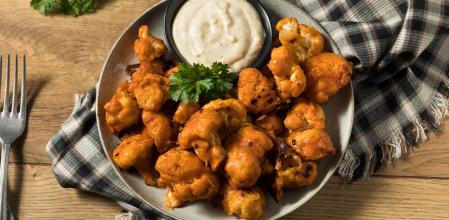 Alitas de coliflor al estilo Buffalo