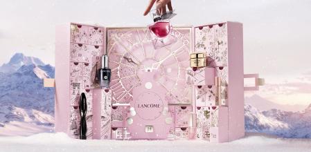 Calendario de belleza lleno de productos de lujo