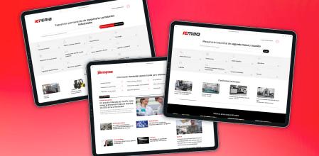 Nuevo ecosistema digital de Interempresas, compuesto por las plataformas Interempresas.net, IEFeria.com e IEMaq.com, diseñadas para mejorar la experiencia profesional en el entorno B2B