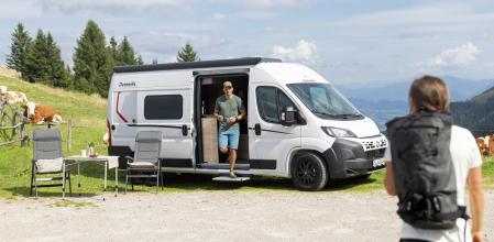 La Dethleffs Globetrail Active está disponible en varias versiones con distinta longitud y configuración interior