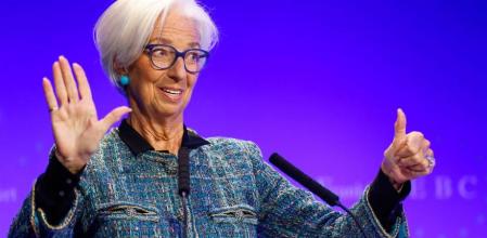 Christine Lagarde, presidenta del BCE