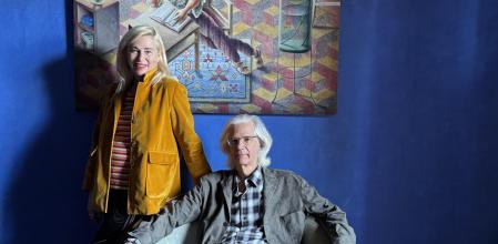 Inka Martí y Jacobo Siruela, editores de Atalanta