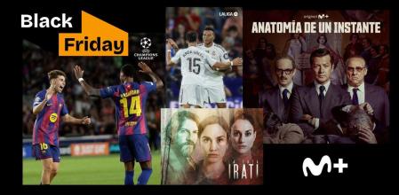Movistar Plus+ tiene una oferta irresistible por el Black Friday