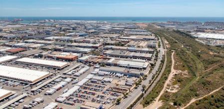 La nueva infraestructura ferroviaria estará en el sur del recinto portuario&nbsp;