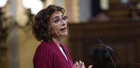 La vicepresidenta primera y Ministra de Hacienda, María Jesús Montero