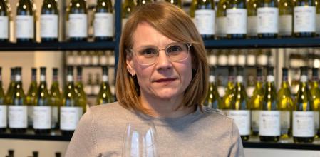 La enóloga Katia Álvarez.