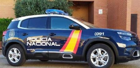 Imagen de recurso de un coche de la Policía Nacional en Málaga.&nbsp;