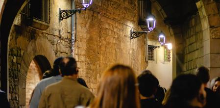 Las calles del Gòtic son escenario del 'tour' literario