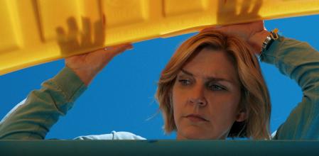 Rhea Seehorn, valiente al enfrentarse sola a un proyecto de este calibre.