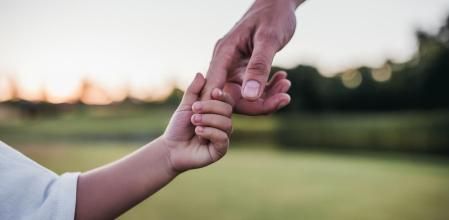 Cariño padres e hijos