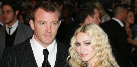 Madonna attends the world premiere of RocknRolla at Odeon West End on September 1, 2008 in London, England. (Photo by Ferdaus Shamim/WireImage)