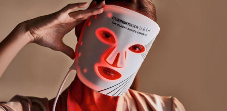 Máscara de luz roja.