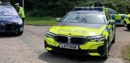 Unidad móvil de la policía de Wiltshire, Reino Unido