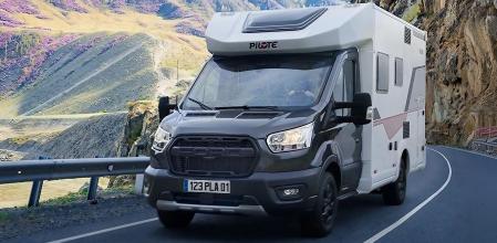 La Pilote Atlas A630G está construida sobre un chasis de Ford y eruipa cambio automático