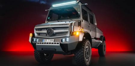 El vehículo combina la legendaria robustez y la capacidad todoterreno del Unimog con un nuevo estándar de confort y de ingeniería.