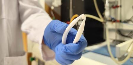 Uno de los catalizadores desarrollados, en este caso, en forma de cubos ultra porosos