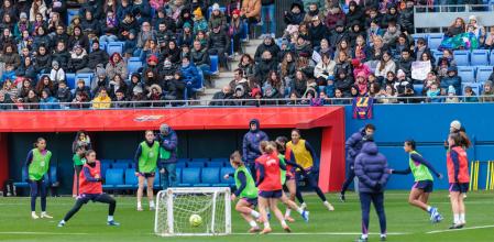 El femenino abrió sus puertas por primera vez con un entrenamiento festivo
