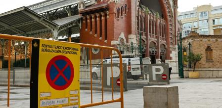 La calle Jorge Juan de València ha permanecido cerrada al tráfico durante el período navideño