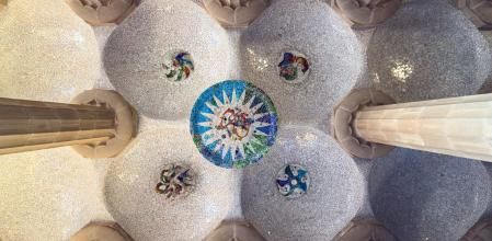 Sala Hipóstila del Park Güell.