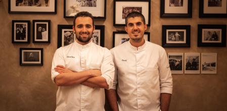 Gorka Rico y Javier Rivero, chefs del restaurante AMA