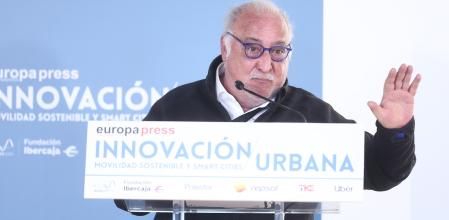 El director general de Tráfico, Pere Navarro, durante la Jornada ‘Innovación Urbana. Movilidad Sostenible y Smart Cities’&nbsp;