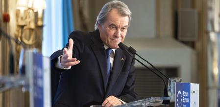 El expresident Artur Mas, durante un desayuno informativo el pasado mes de enero&nbsp;