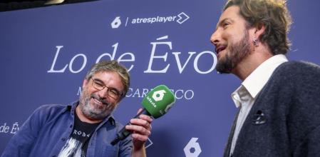 Évole y Carrasco, durante la presentación de la temporada en Sevilla