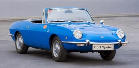 El 850 Sport Spider ha sido el único modelo descapotable de la historia de Seat